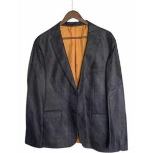 NEW MIZUMI COUTURE men’s metallic blazer in bronze / grey